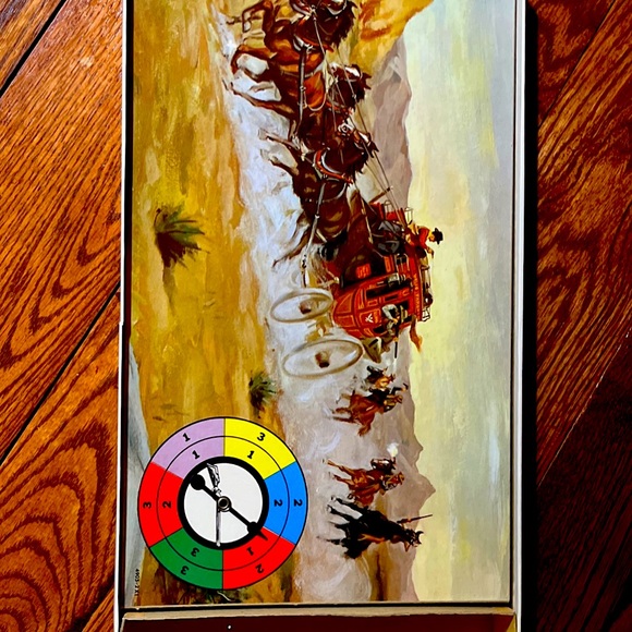 Vintage 1956 Tales of Wells Fargo Board game *Complete* - Picture 6 of 9